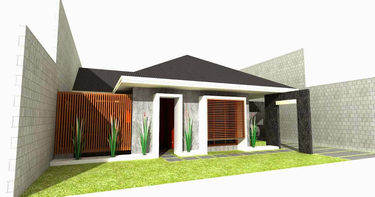 30 Desain Rumah  Minimalis  Dengan Atap  Asbes  Paling Modern 