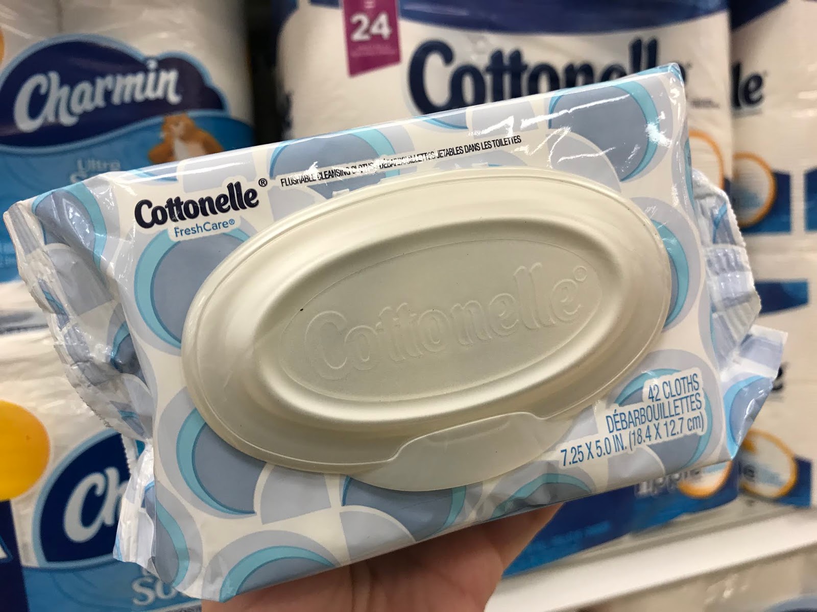 Dollar General Cottonelle Flushable Wipes 1 Per Pack (Save 1.25!)
