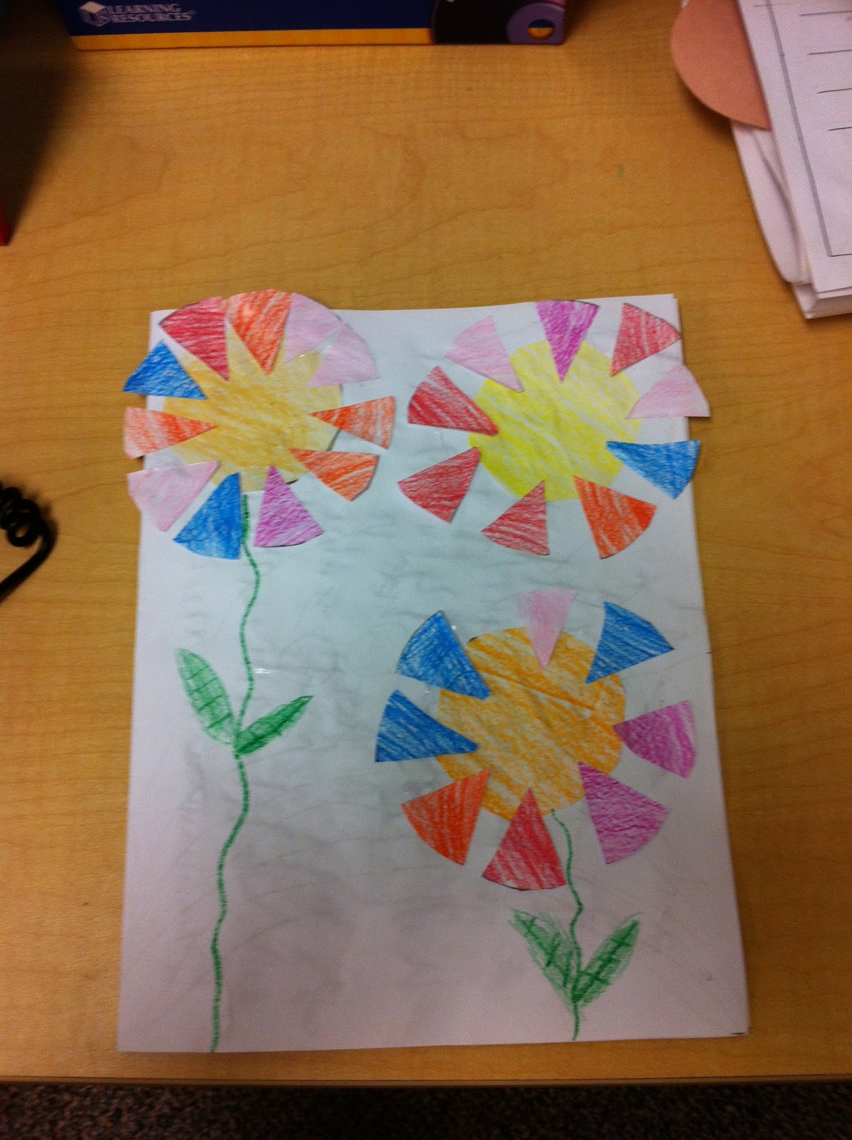 Two Tangled Teachers: Fraction Flowers