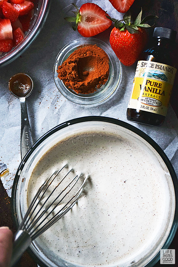 Fresas con Crema (Mexican Strawberries and Cream) Life Tastes Good