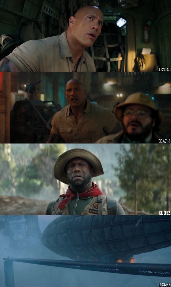 Jumanji The Next Level 2019 WEB-DL 720p 480p Dual Audio Hindi English Full Movie Download