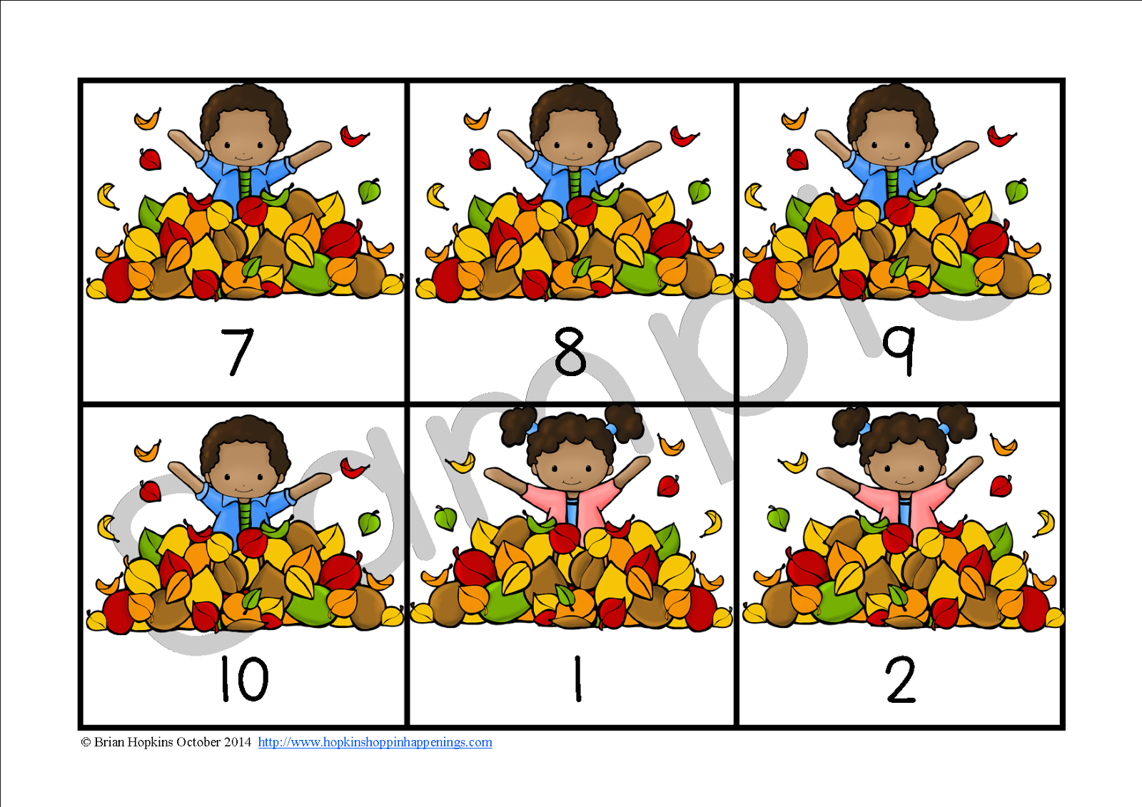 A Bundle of Fall Centers 2nd Grade