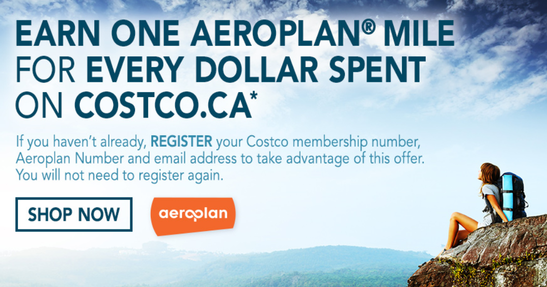 Rewards for Costco.ca purchases