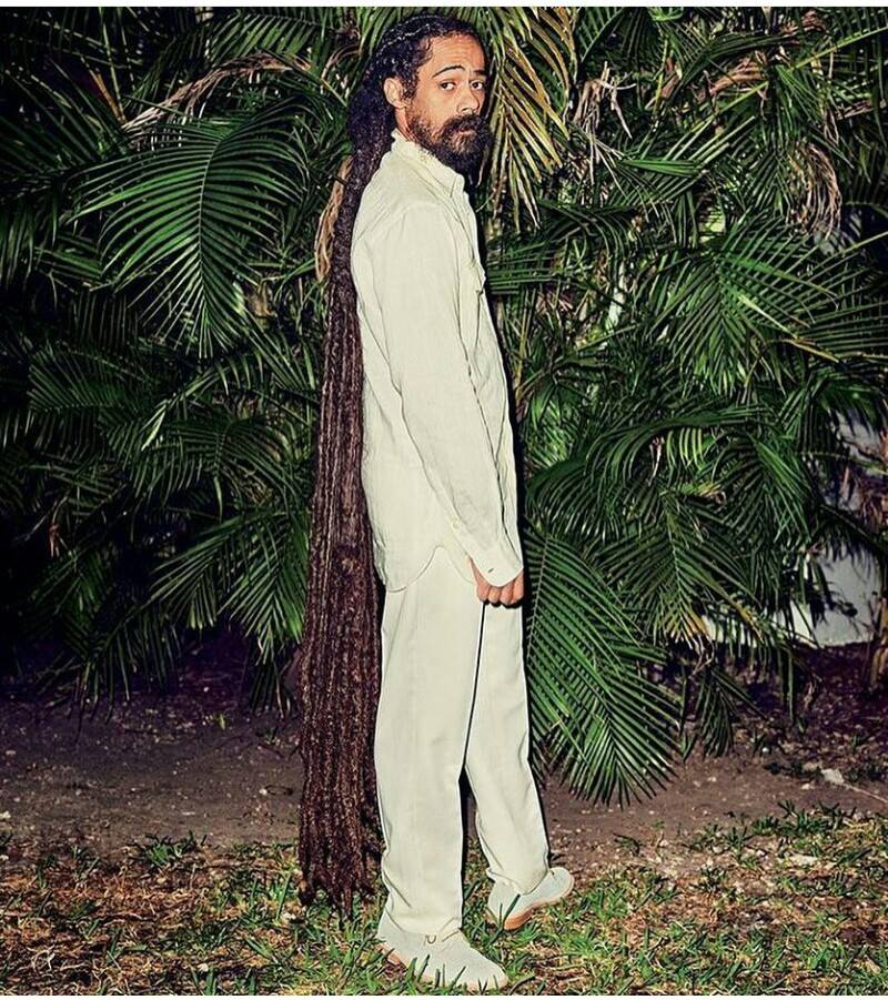 Damian Marley first photoshoot with his dreadlocks