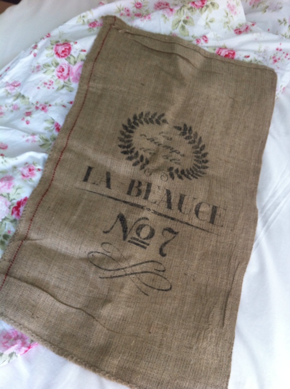 Linenchic New.......French Feed Sacks, reproductions.