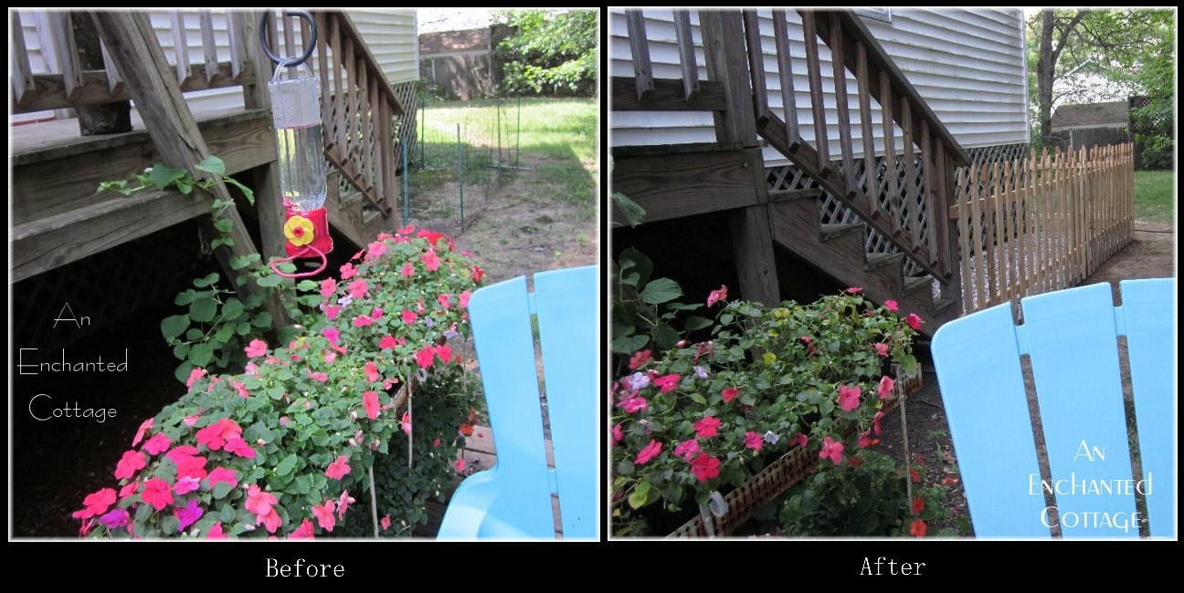 An Enchanted Cottage Picket Fence Love...
