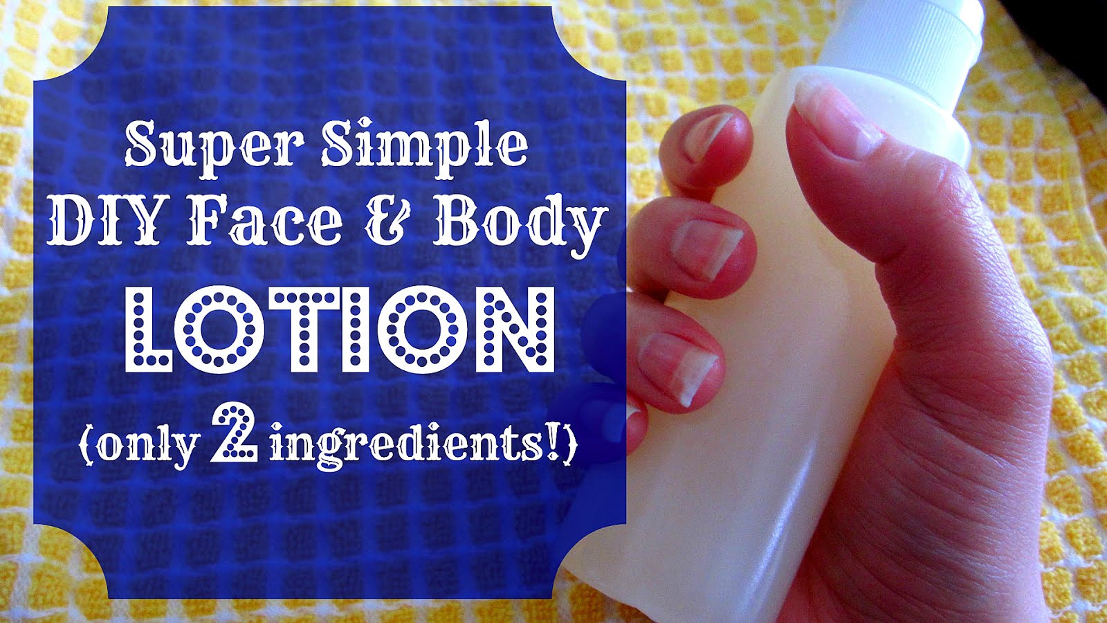 Natural Body Lotion Recipe Recipe Choices