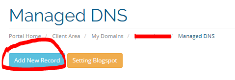 Verifikasi Webmaster Tool dengan DNS Record