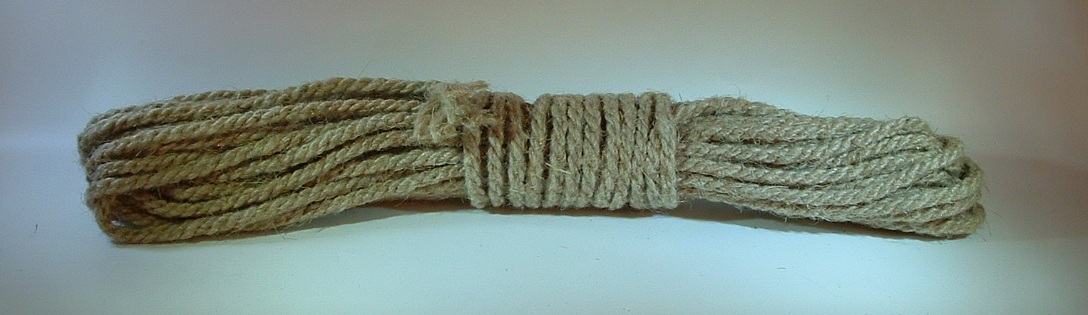 A Woodsrunner's Diary: Hemp Rope Arrived.