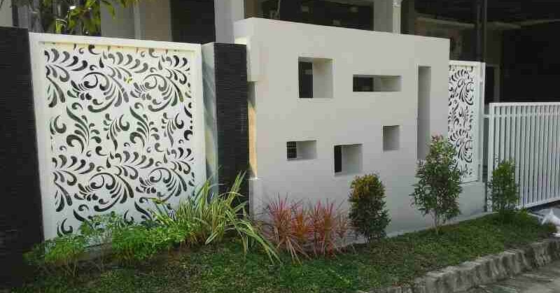 Konsep Unik Desain Pagar Beton Minimalis yang Mewah dan Elegan