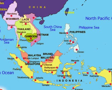 Southeast Asian countries as of now　