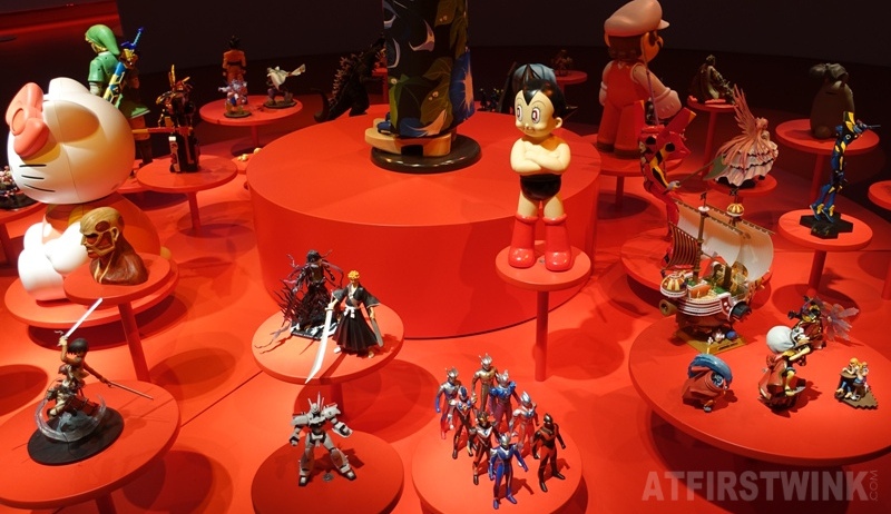 Cool Japan exhibit museum volkenkunde figurines robots