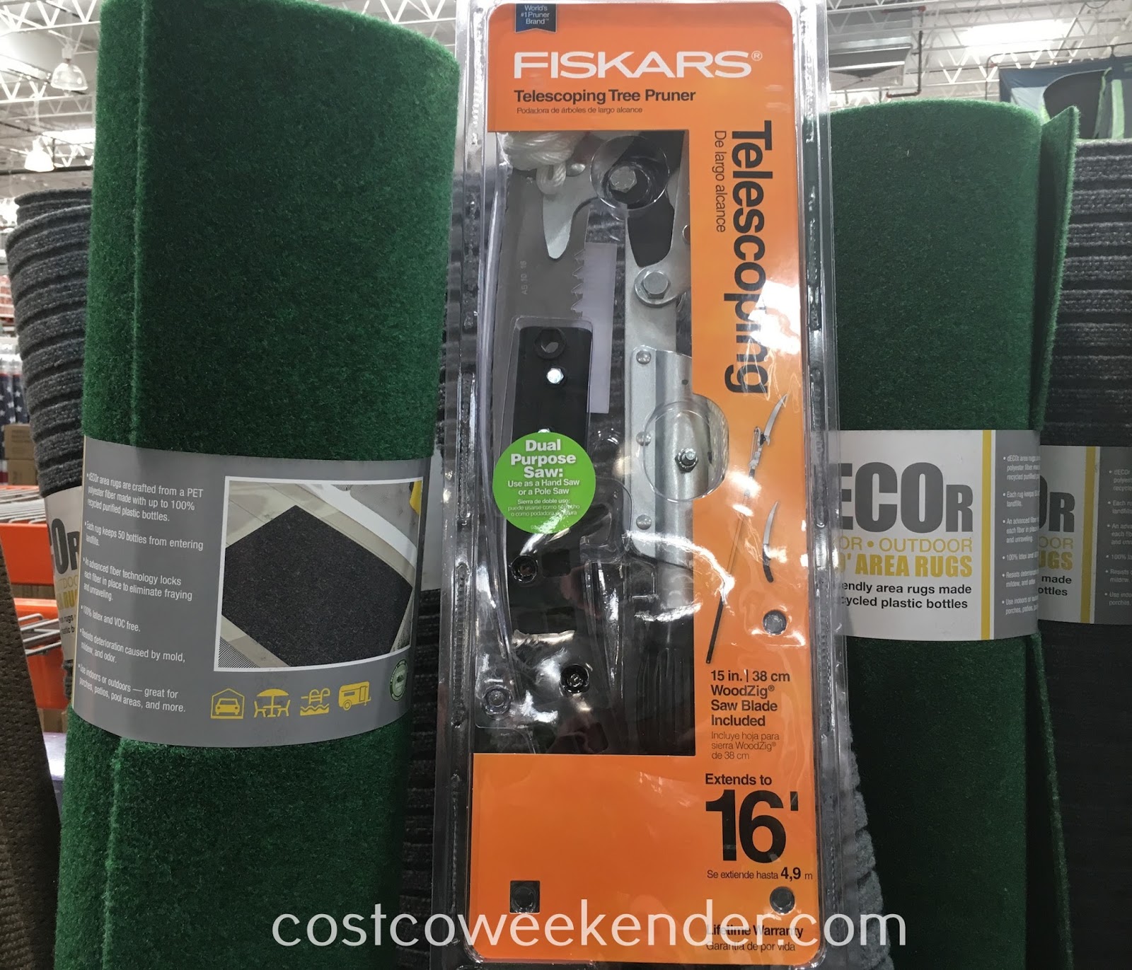 Fiskars Telescoping Tree Pruner with Saw Attachment Costco Weekender