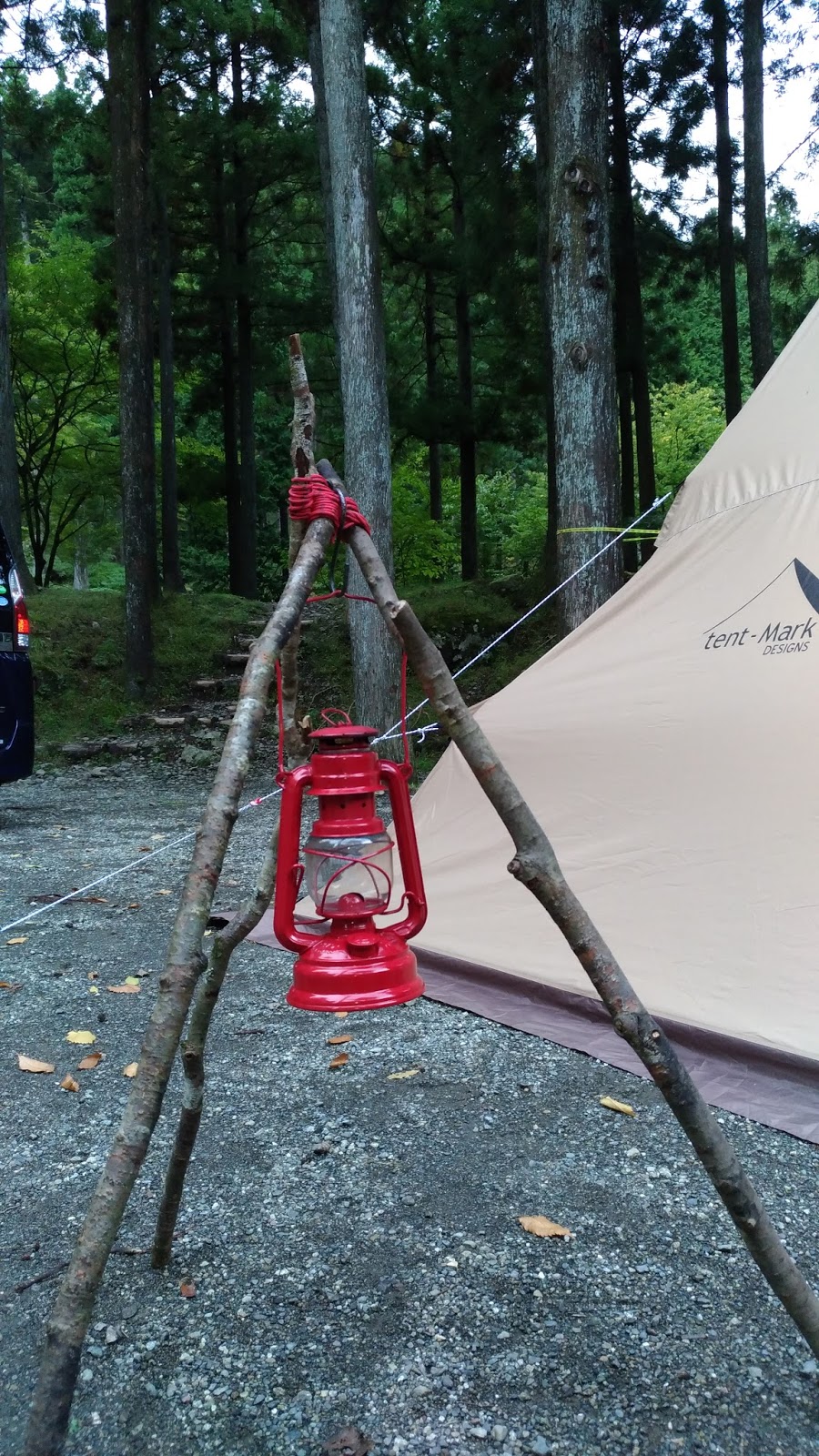 わずか３０分で完成 お洒落な木製トライポッドをdiyしました キャンプ初心者家族のあれこれブログ