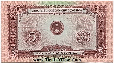 5 Hào (Việt nam dân chủ 1958)
