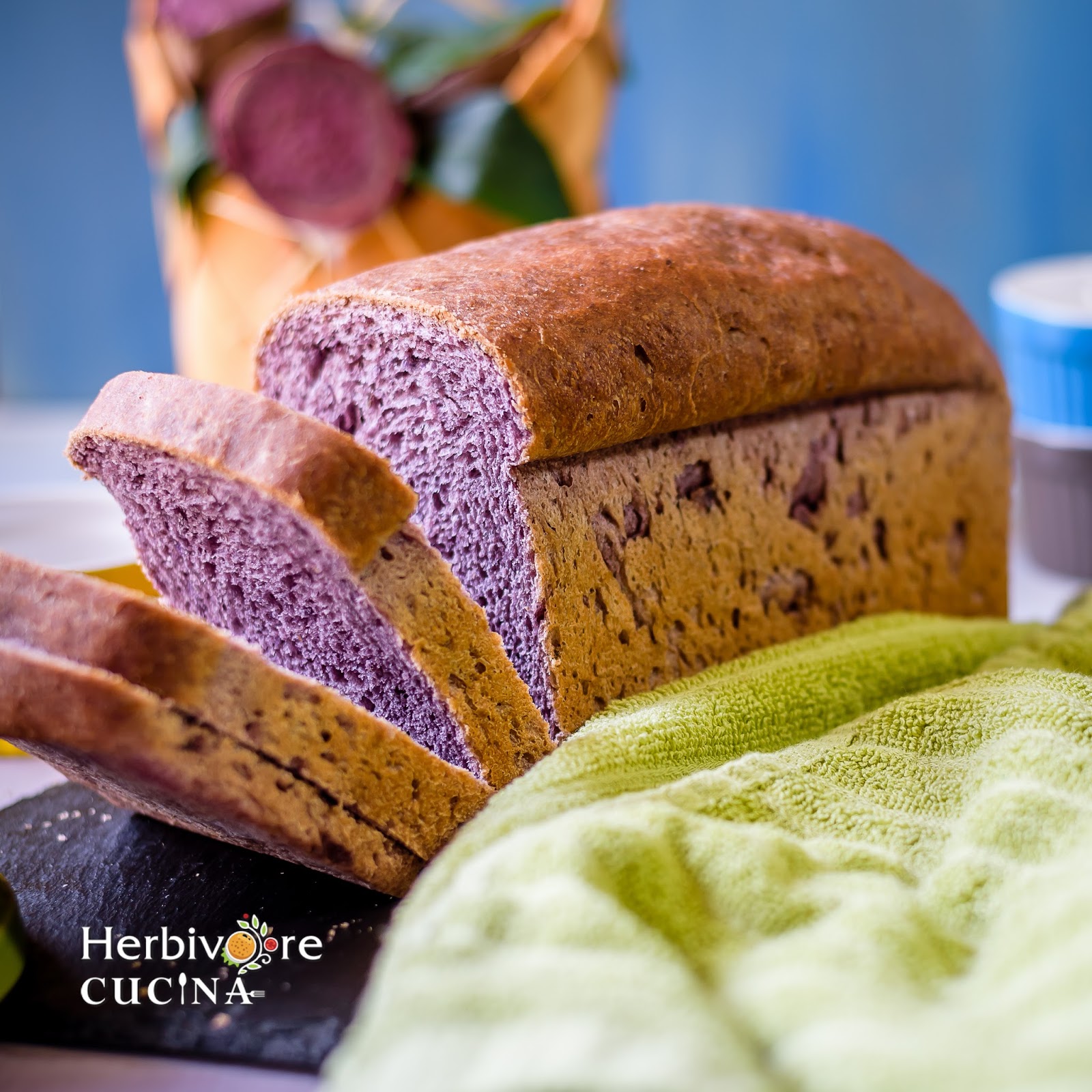 Herbivore Cucina Purple Sweet Potato Bread