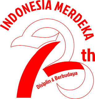 Logo 73 tahun Indonesia Merdeka - ORCHIDSIGN