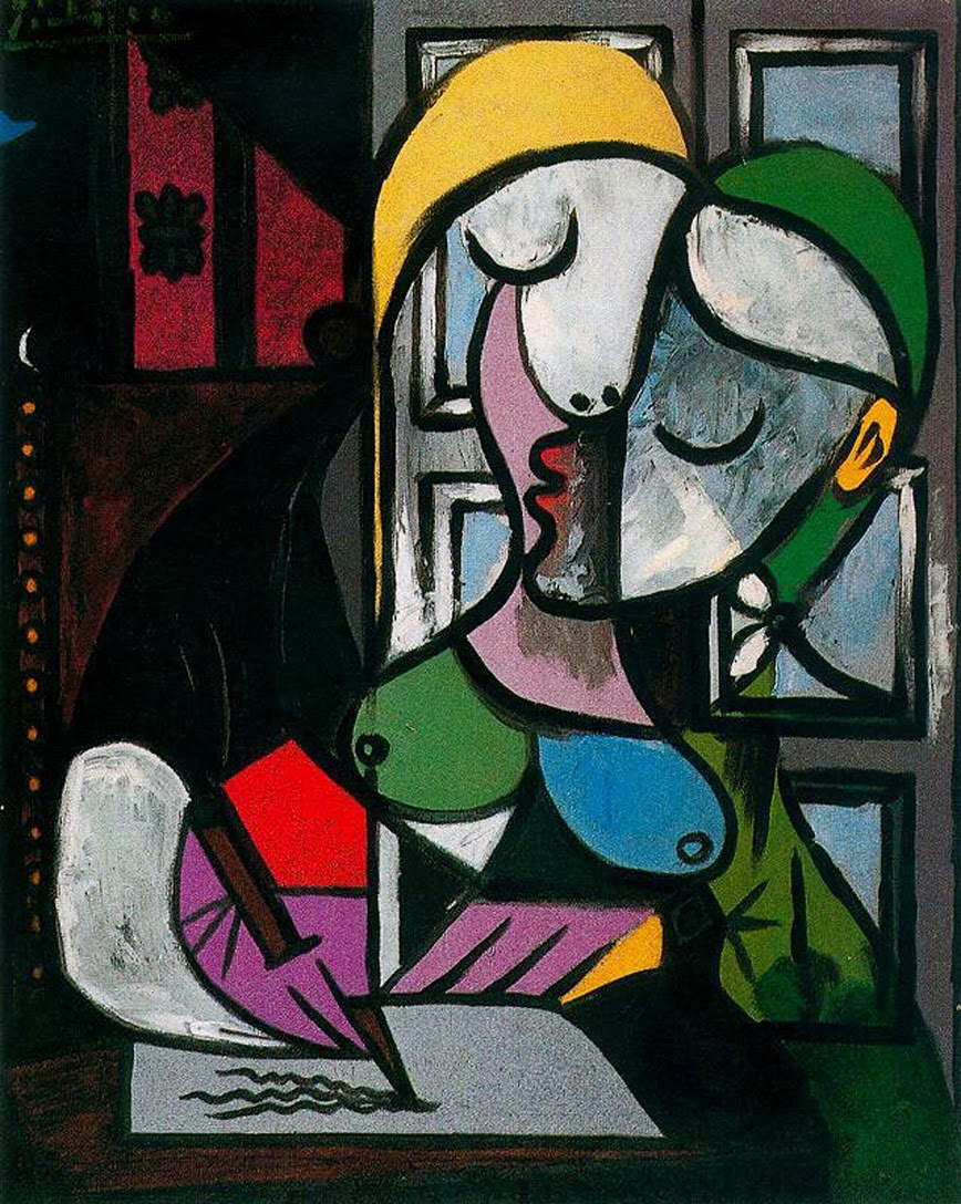 Pablo Picasso - Woman writing