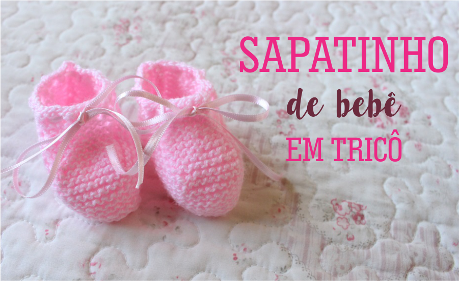 sapato trico passo a passo