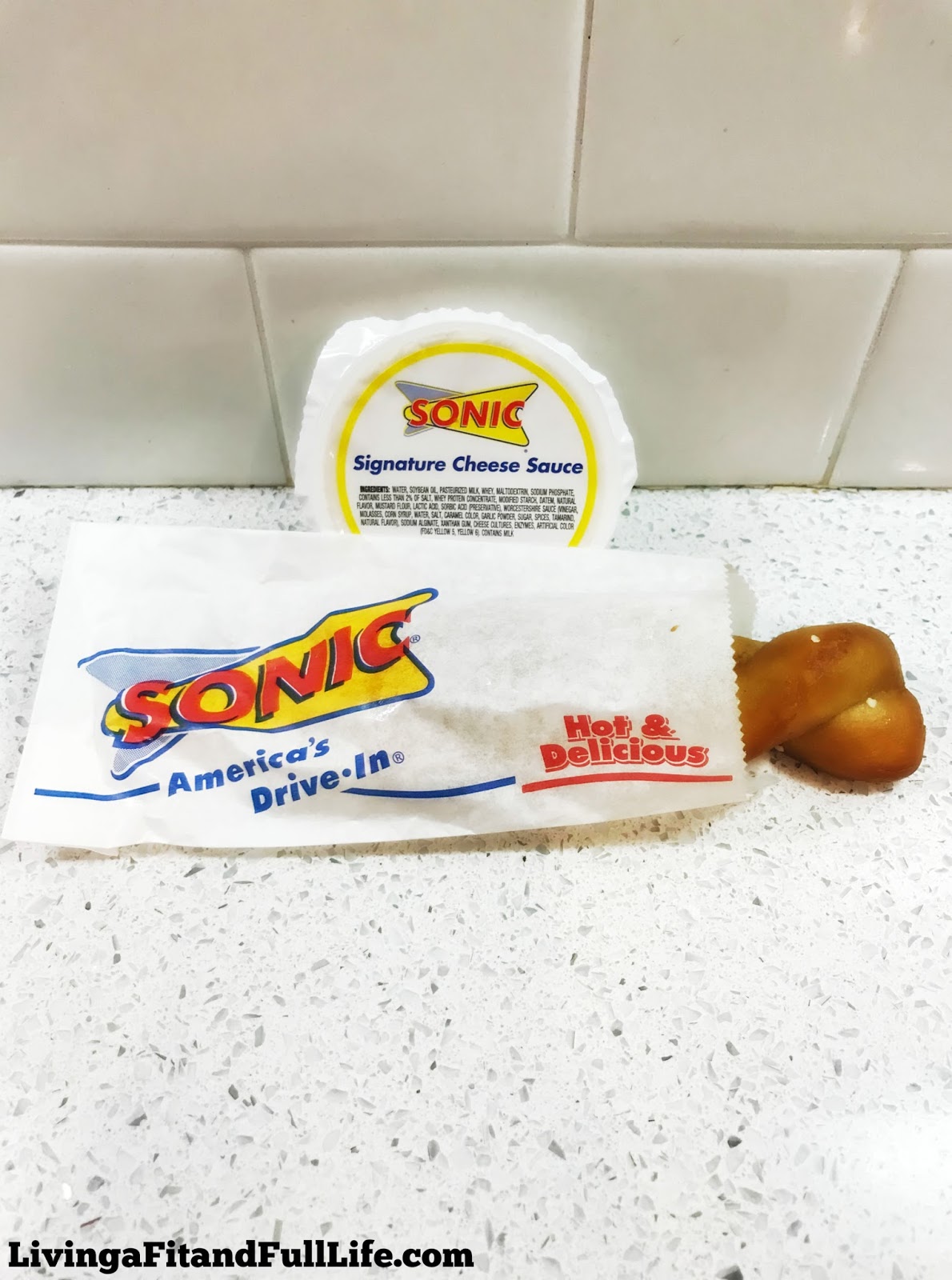 Living a Fit and Full Life Enjoy Sonic DriveIn's New Limited Time Soft Pretzel Twist Served