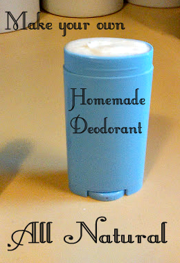 All natural deodorant.