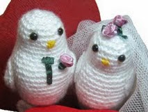 PATRON GRATIS PAJAROS NOVIOS AMIGURUMI