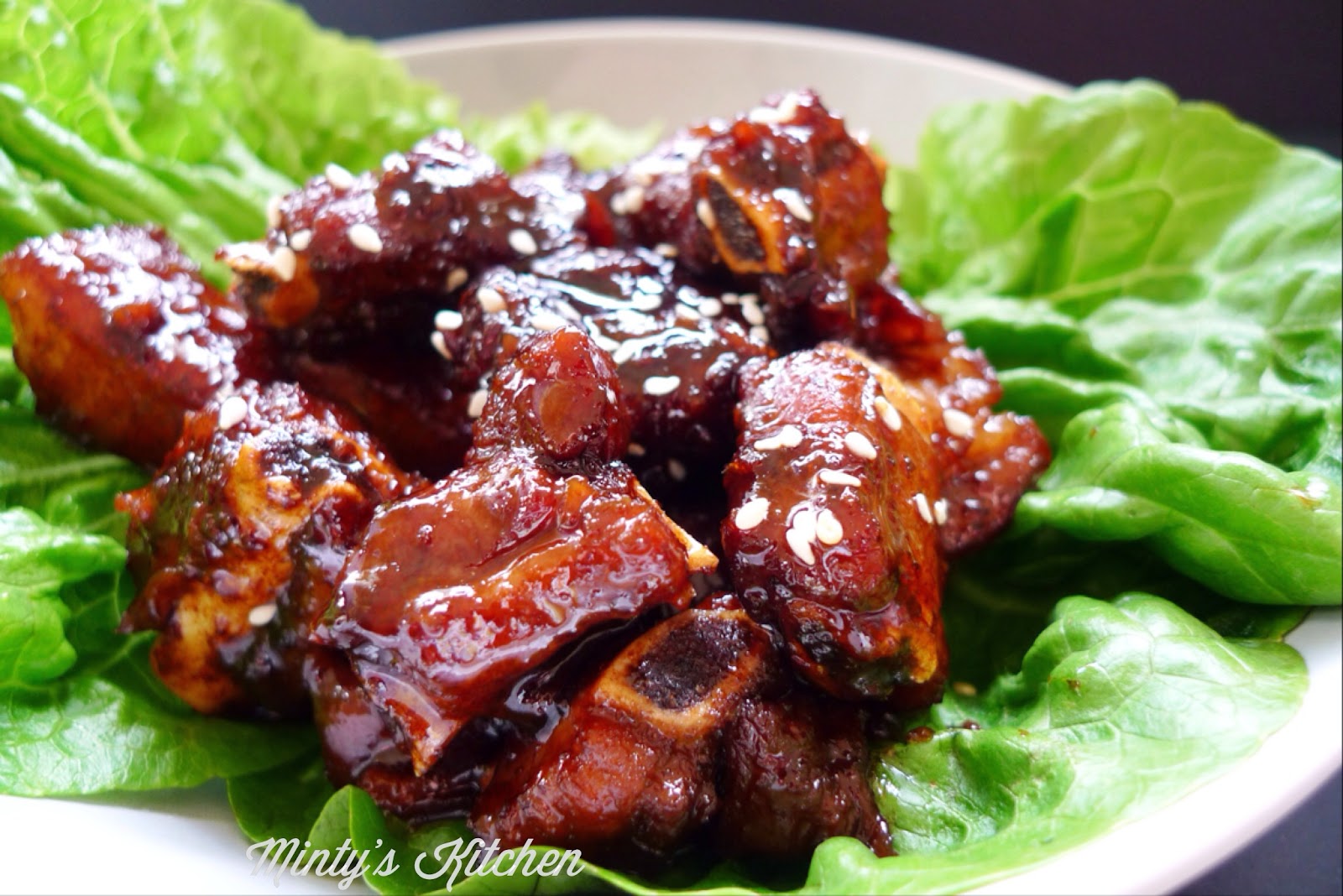 Braised Sweet & Sour Chinkiang Vinegar Spare Ribs (浙江糖醋排骨)