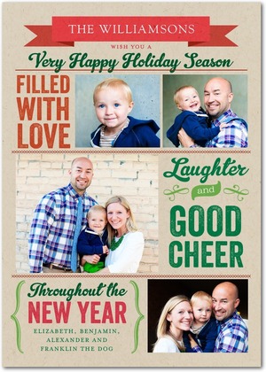 Christmas Card For Family  