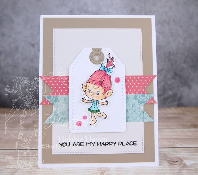 Heather's Hobbie Haven - You are My Happy Place Card