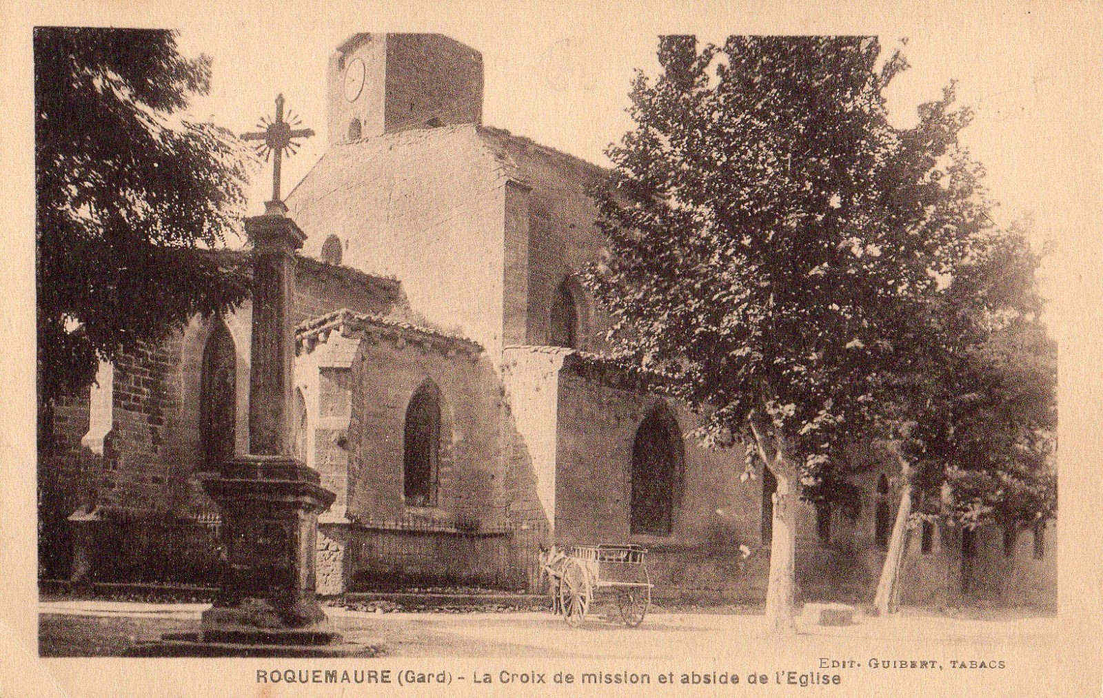 Roquemaure Cartes Postales L'Eglise De Roquemaure Et Abside