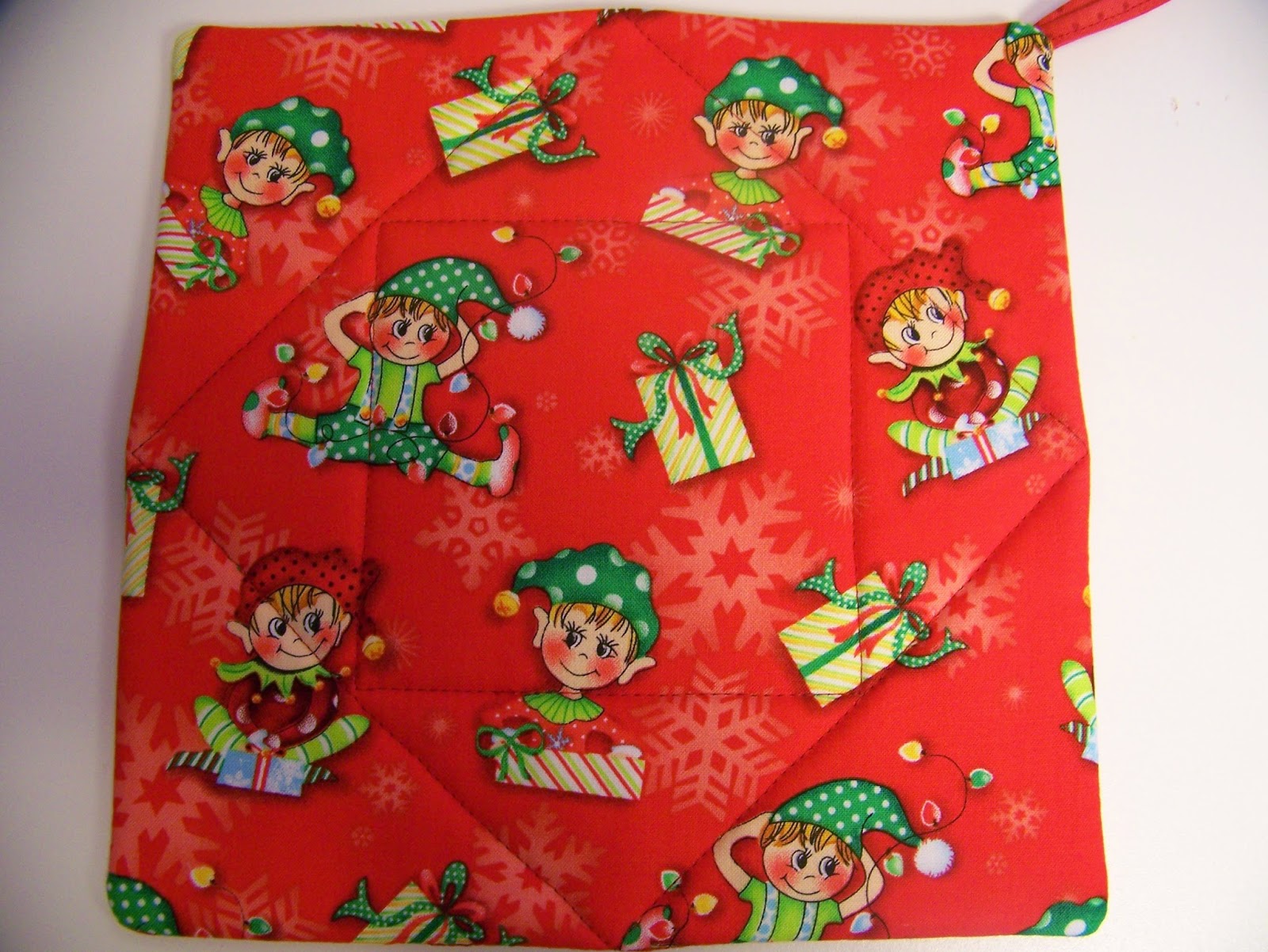 the momoo Elf on the Shelf Fabric