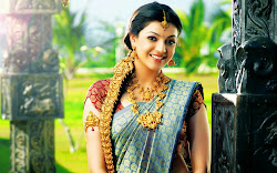 kajal agarwal wallpapers latest saree desktop bridal
