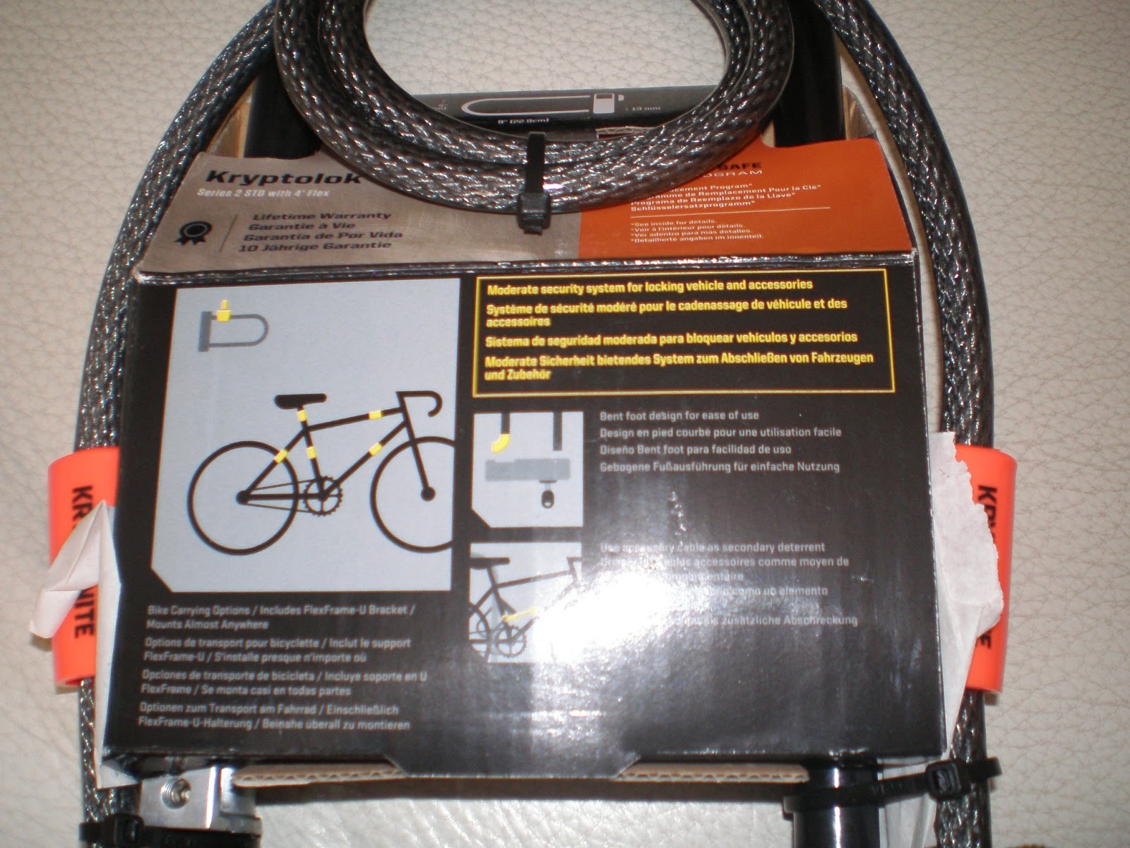 ASFIXIADOS: Review U Kryptonite Bike Lock