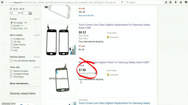 Find your item on ebay