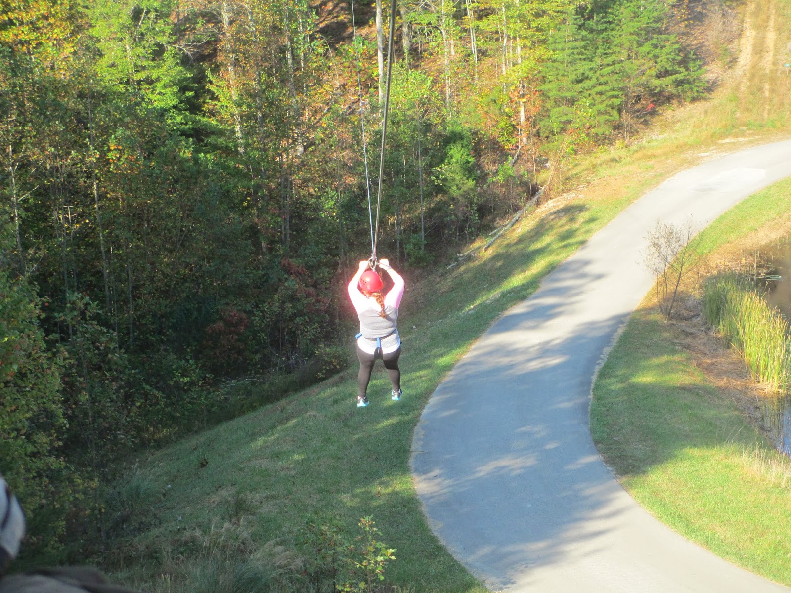 Ziplining Across the USA Sunday October 13 Red River Campton, Kentucky