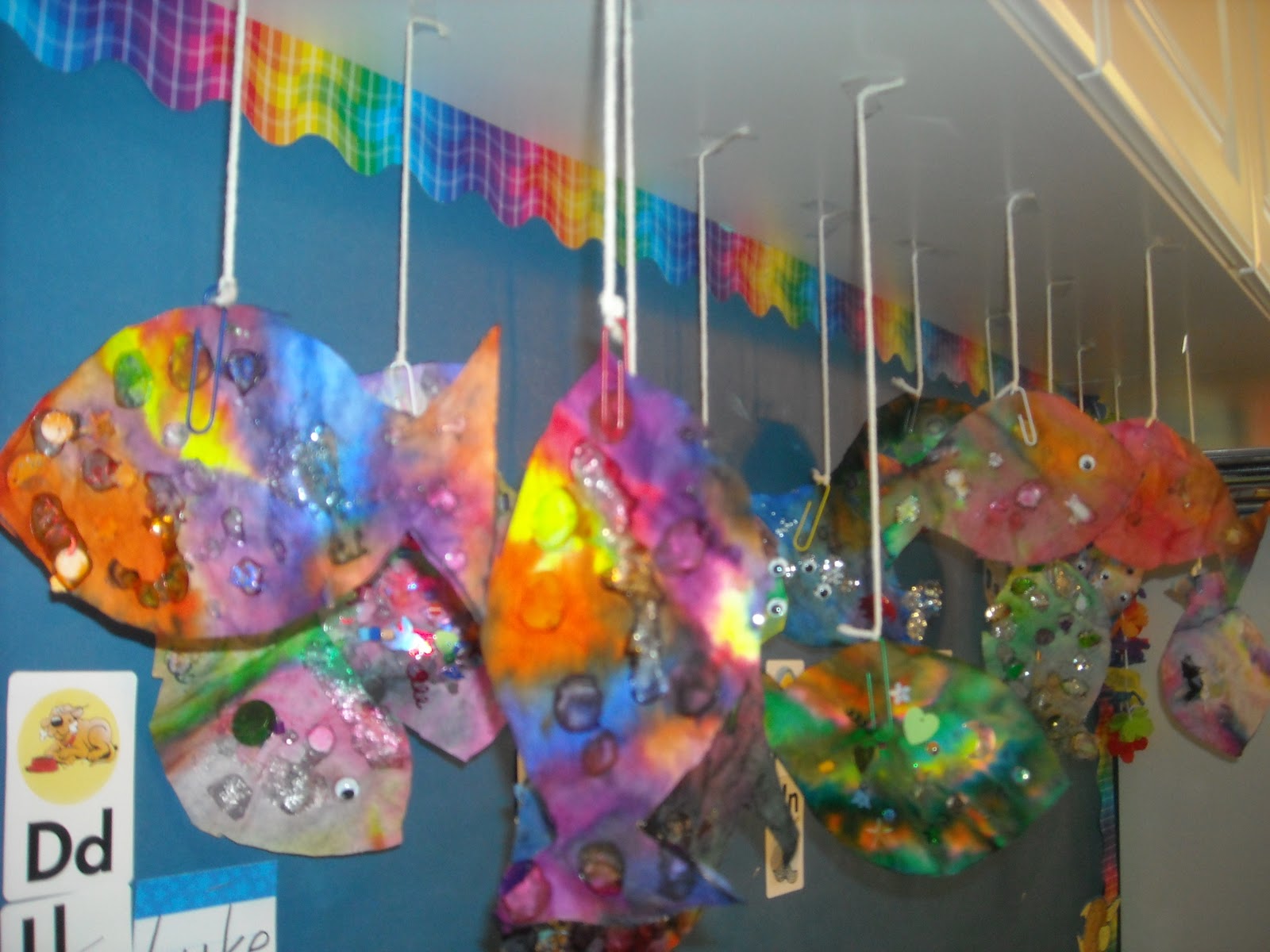 School Happenings Coffee Filter Fish