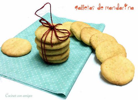 Galletas de mandarina