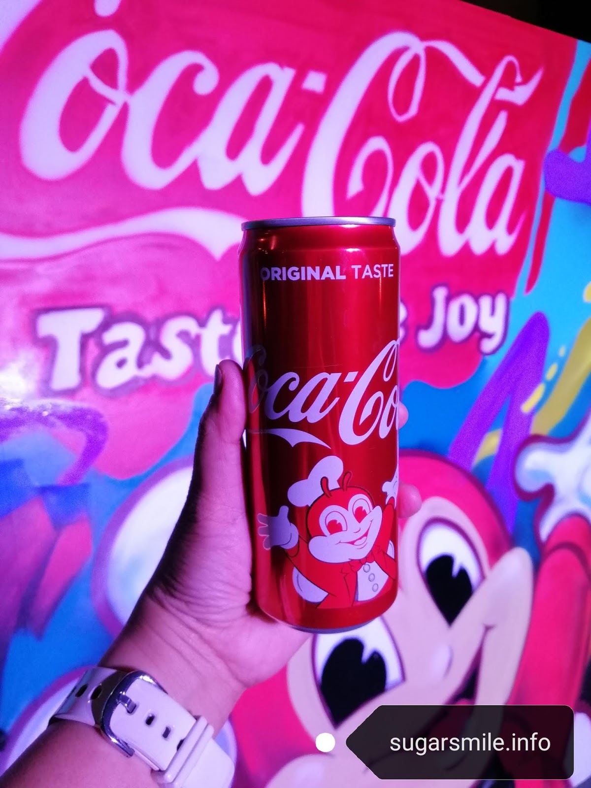 Jollibee and CocaCola Releases Limited Edition Coke Can of Joy