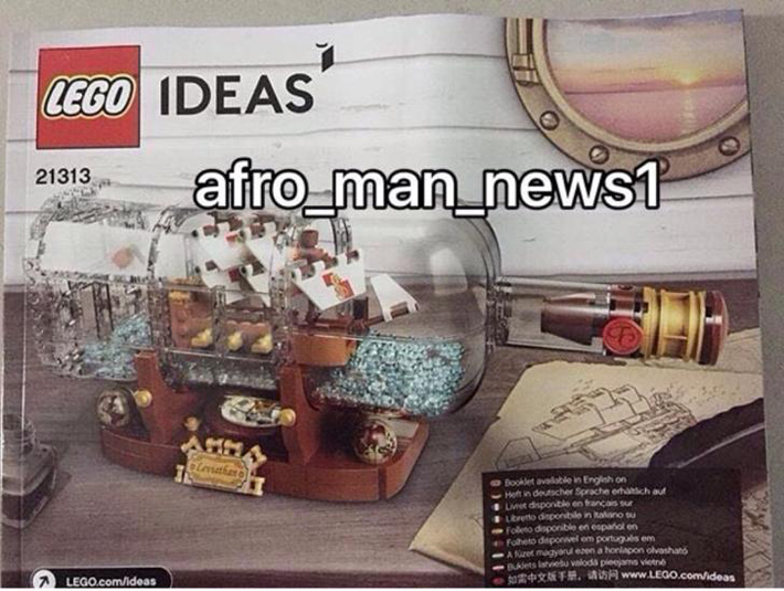 lego ship in a bottle price