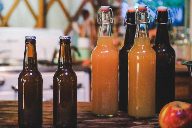 bottle conditioned apple cider
