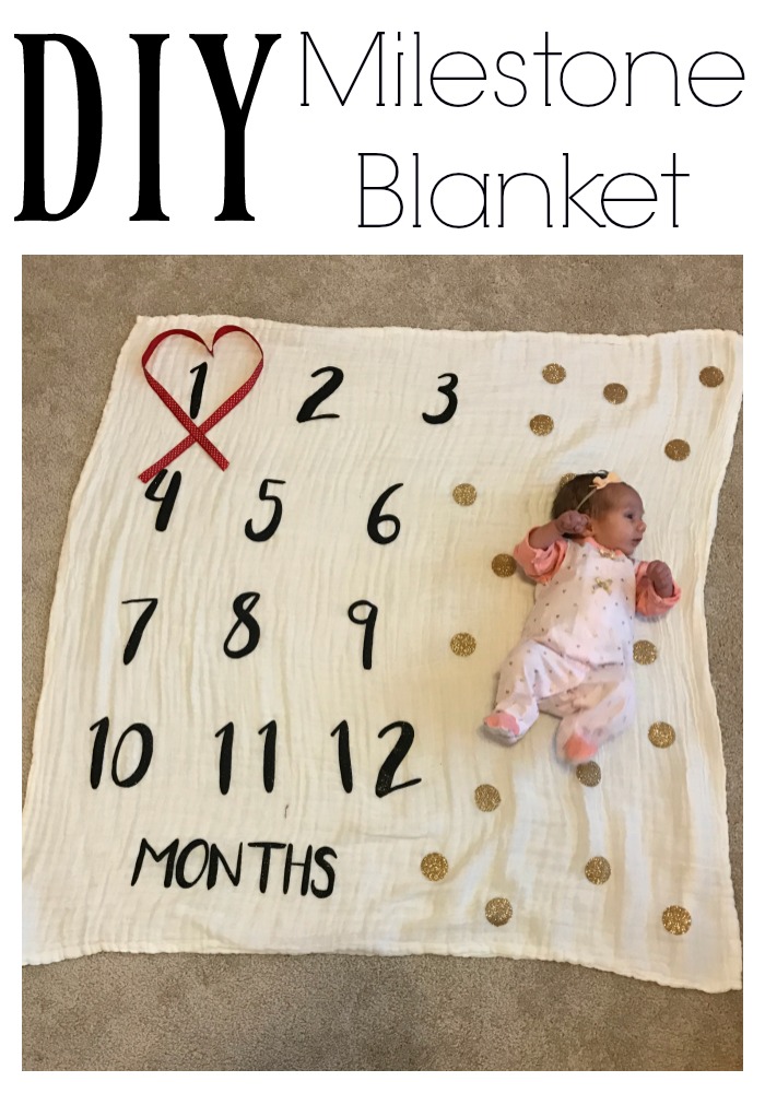 DIY Milestone Blanket The Chirping Moms
