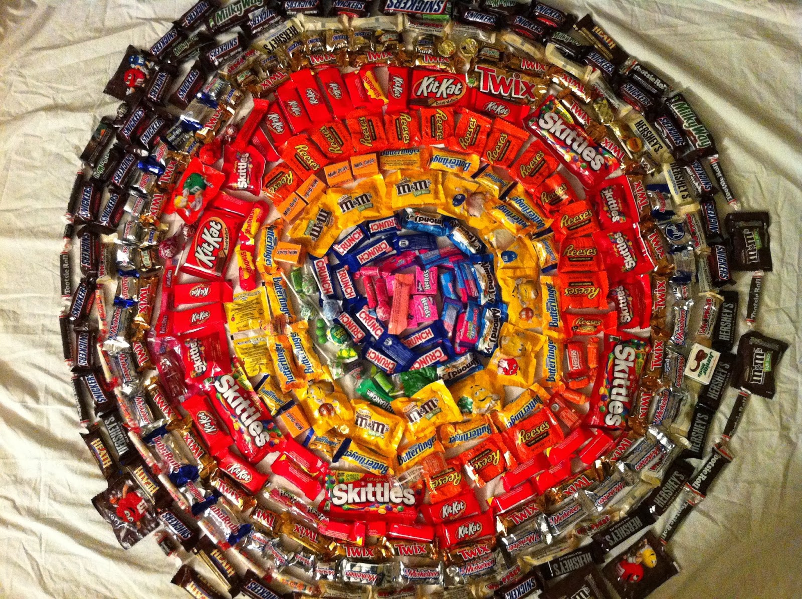 hummingbird hype: Halloween Candy sorting to the next level