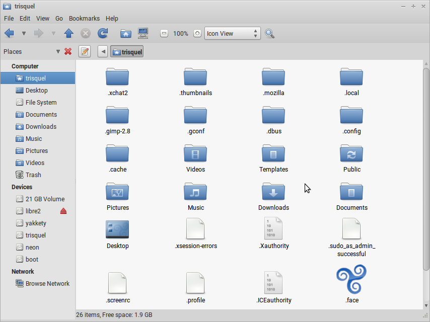 Trisquel 8 Friendly Manual Part 3 Knowing Filesystem