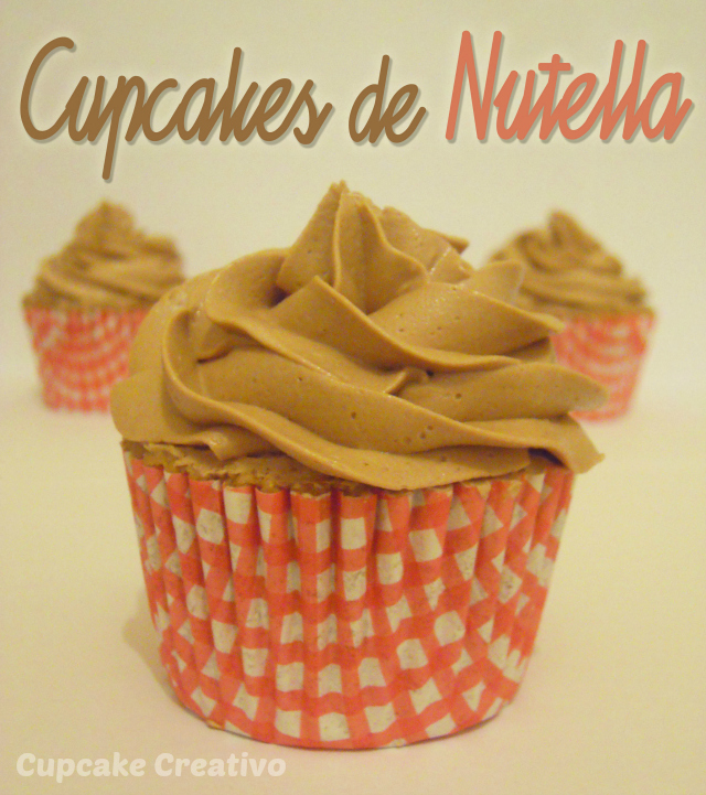 cupcakes de nutella