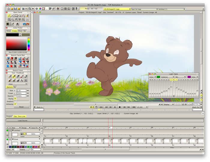 Barnas Ark Paperless animation