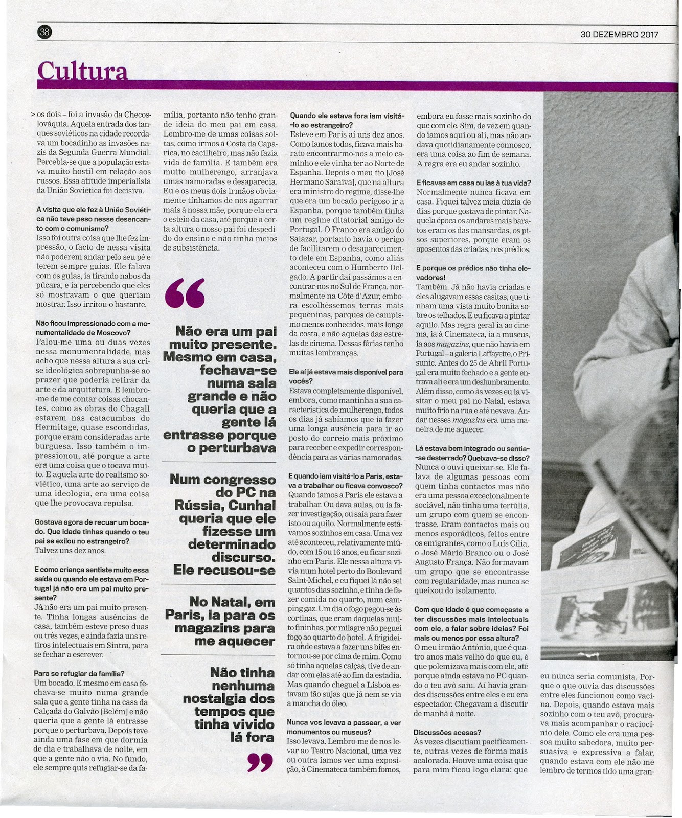 portadaloja António José Saraiva nasceu há cem anos