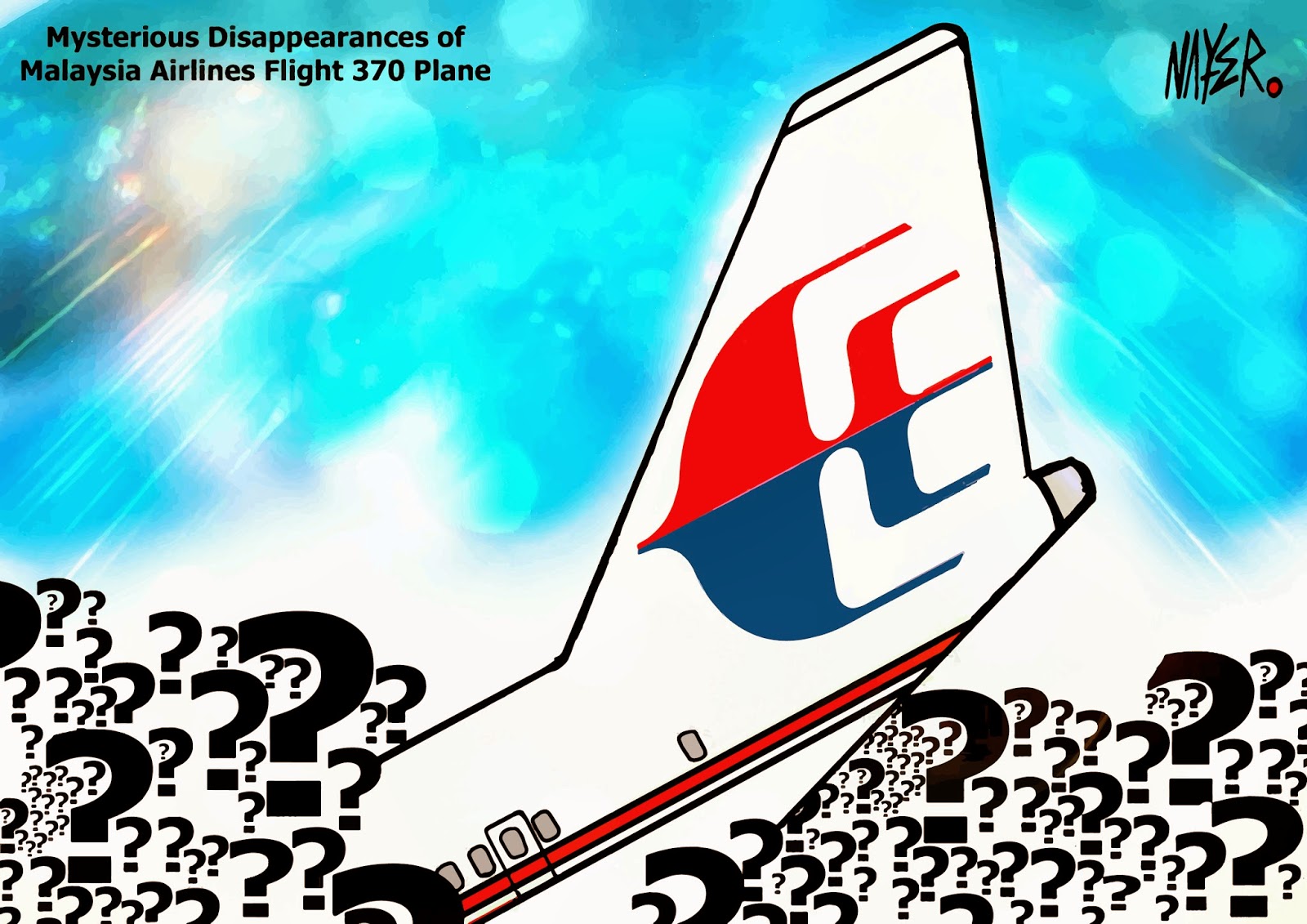 Talal Nayer Mysterious Disappearance of Malaysia Airlines Flight 370 Plane