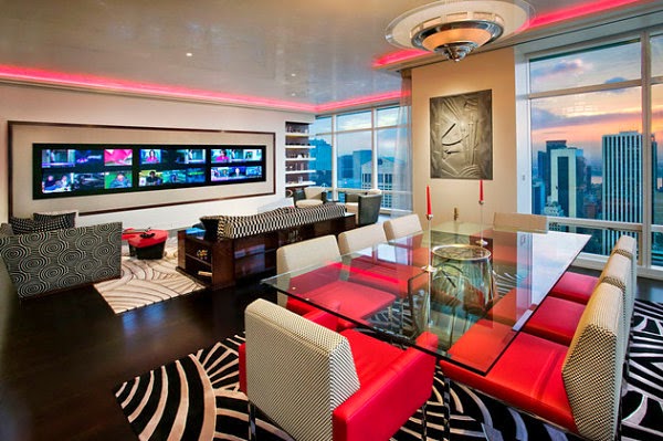 Brighten your home with neon colors