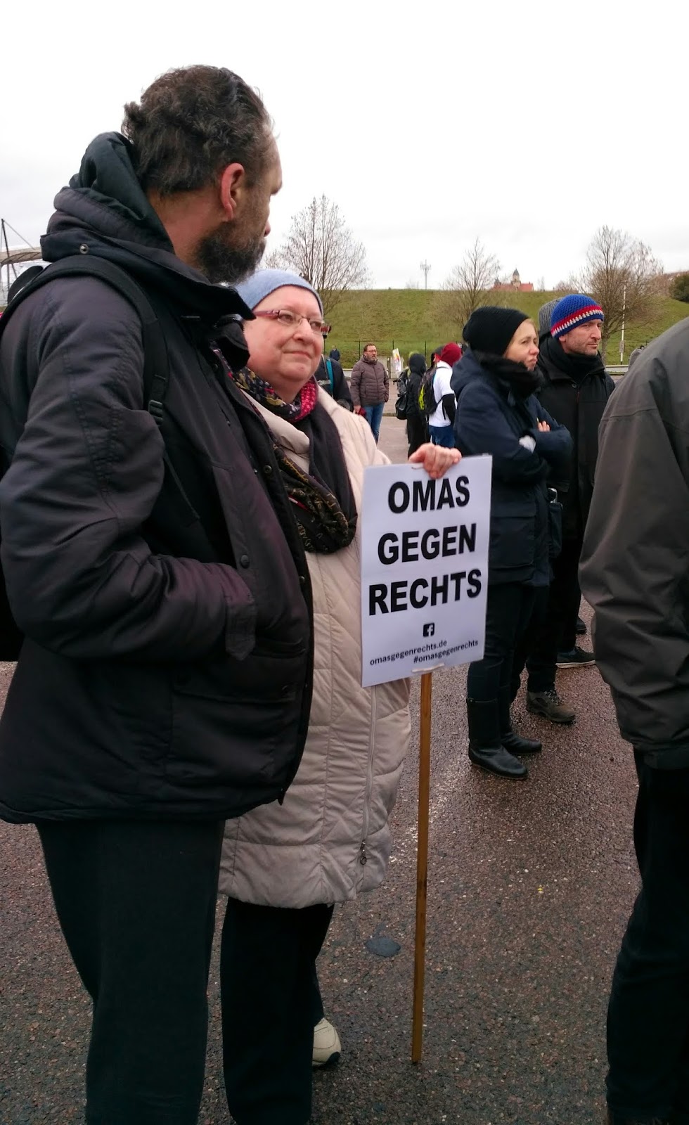 Kreis Meißen von links: Europa-Parteitag der Afd in Riesa