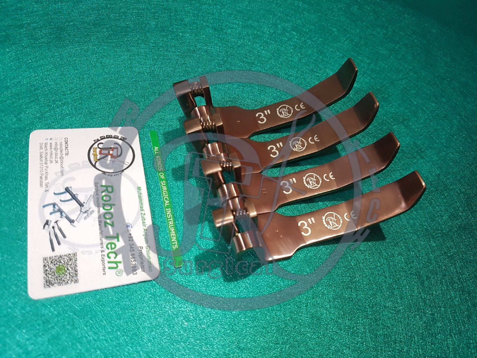 Roboz Tech Koros Super Slide Retractor made by Roboz Tech Surgical